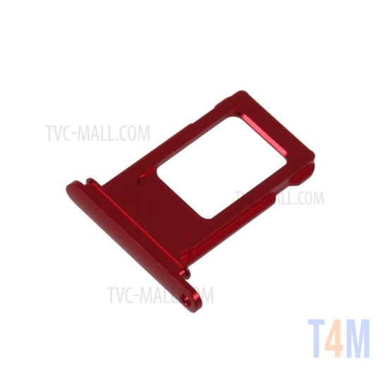  SIM HOLDER OUTSIDE IPHONE XR SINGLE VERMELHO